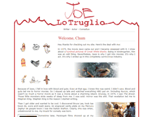 Tablet Screenshot of joelotruglio.com